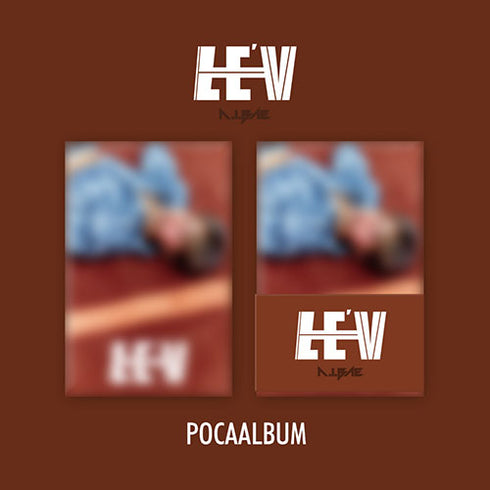 LE'V 1ST EP ALBUM - A.I.BAE (POCAALBUM) + WITHMUU PHOTOCARD